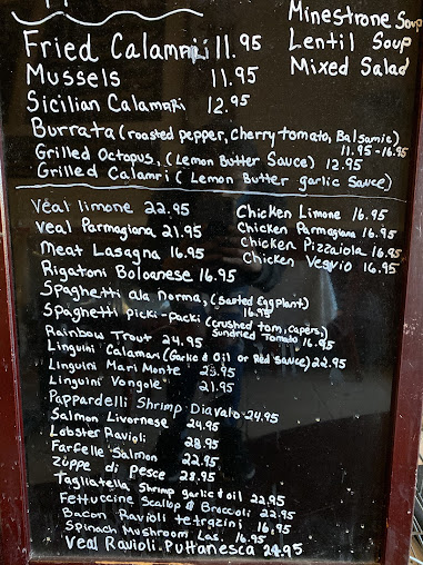 Menu Maria's Cafe - 2