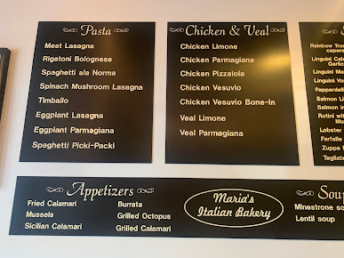 Menu Maria's Cafe - 4