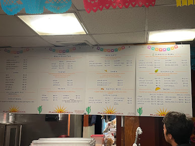 Menu Maria's Taqueria - 0
