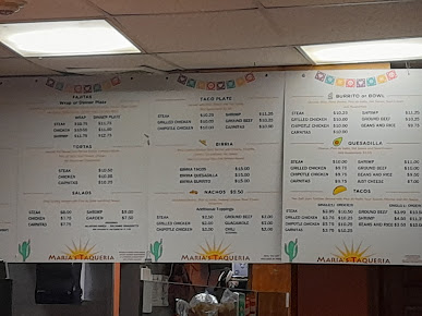 Menu Maria's Taqueria - 8