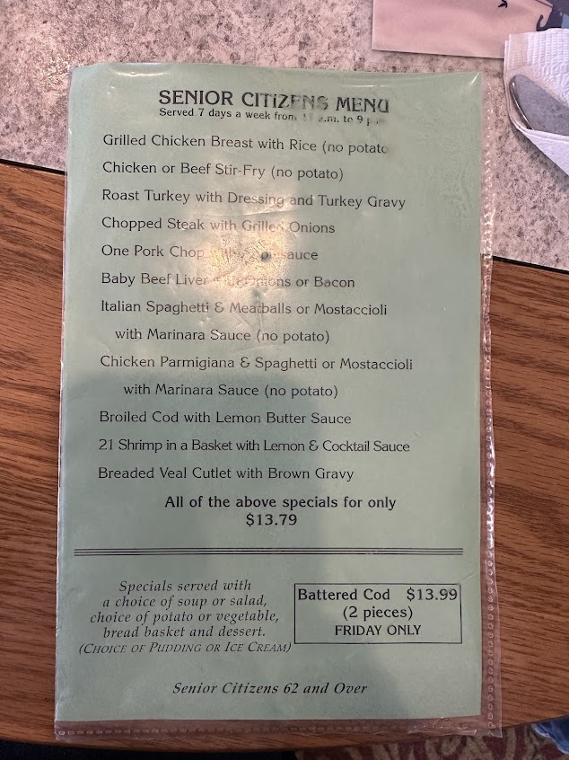 Menu Marina Garden Family Restaurant - 4