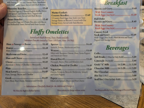 Menu Marina Garden Family Restaurant - 6