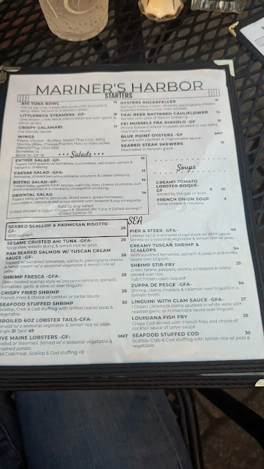 Menu Mariner's Harbor - 2