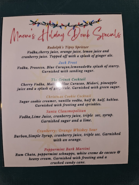 Menu Marinos Pizza Pasta House - 8