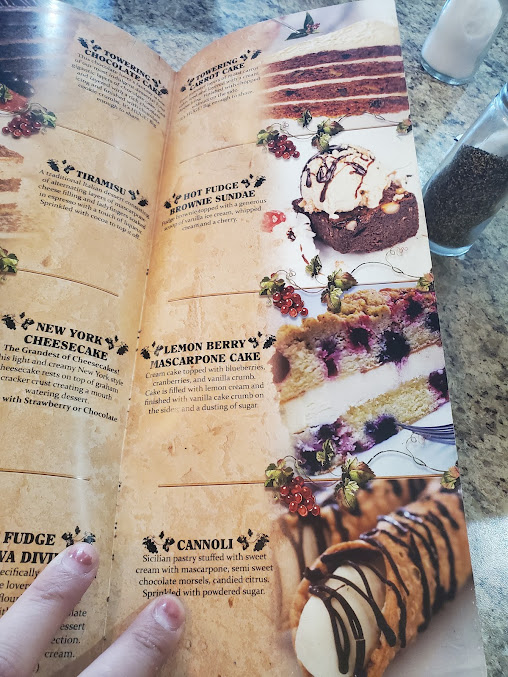 Menu Marios Pizzeria Ristorante Paseo And Wyoming - 1