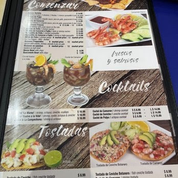 Menu Mariscos La Marea East Dallas - 5