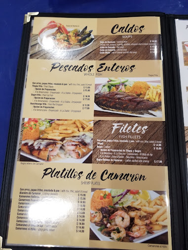 Menu Mariscos La Marea East Dallas - 6