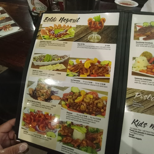 Menu Mariscos La Marea Haltom City - 3