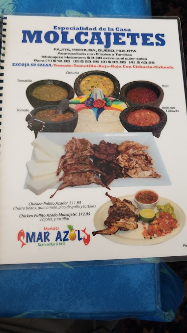 Menu Mariscos Mar Azul - 3