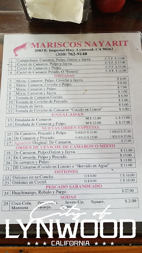 Menu Mariscos Nayarit - 0