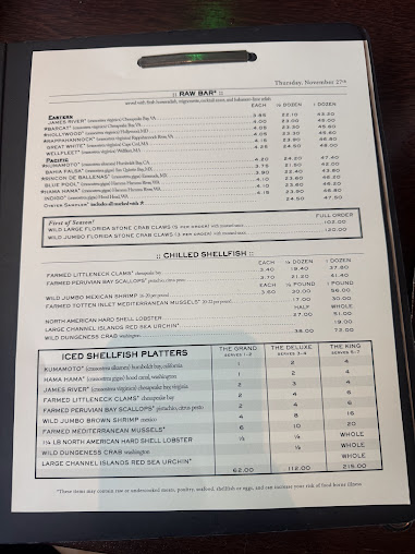 Menu Market Street Grill Downtown - 0