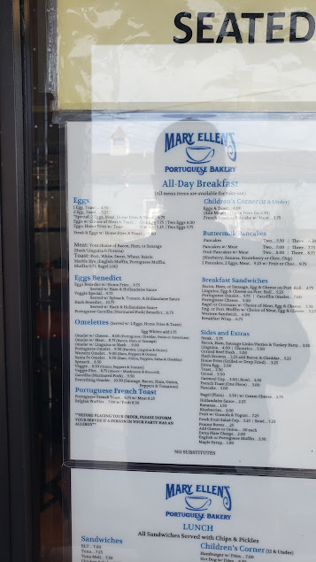 Menu Mary Ellens Portuguese Bakery - 6