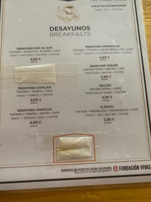 Menu Mas Al Sur - 3
