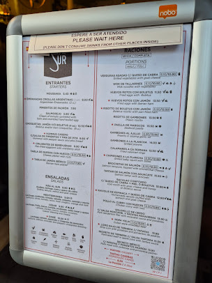 Menu Mas Al Sur - 8
