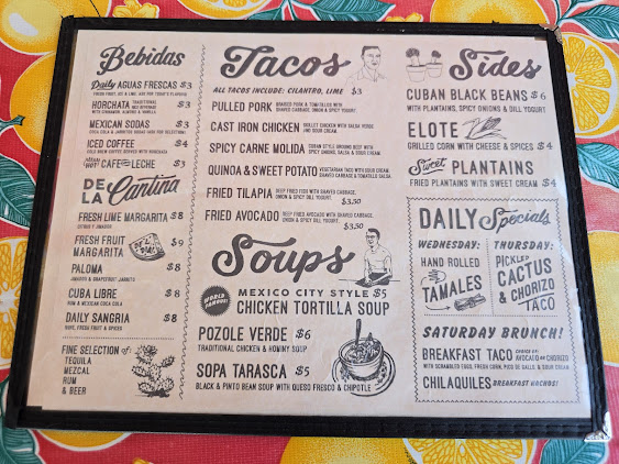 Menu Mas Tacos Por Favor - 0