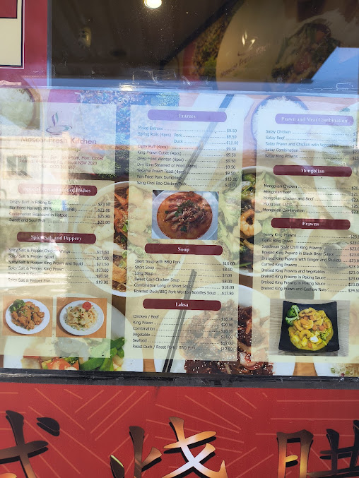 Menu Mascot Fresh Kitchen - 2