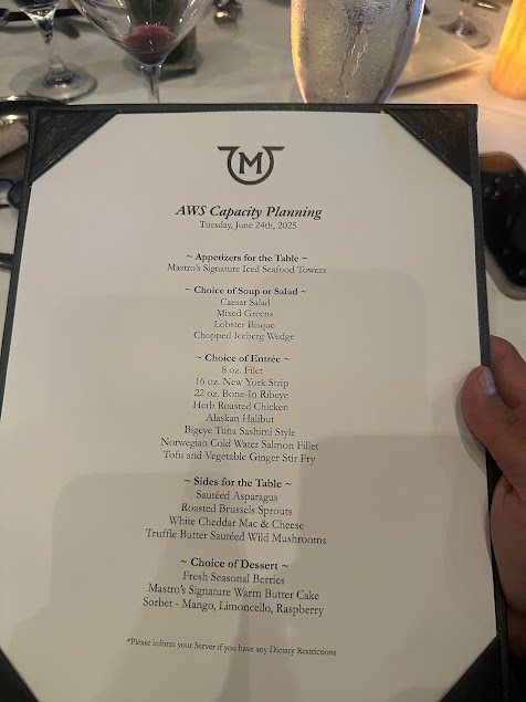Menu Mastros Ocean Club Boston - 0