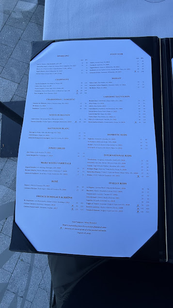 Menu Mastros Ocean Club Boston - 1