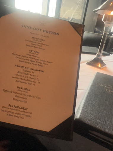 Menu Mastros Ocean Club Boston - 3