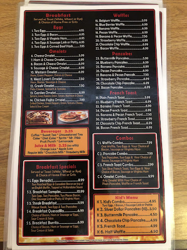 Menu Mathews Grill And Deli - 0