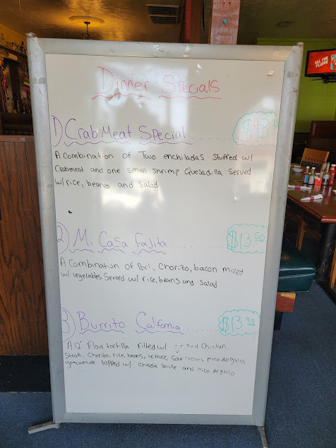 Menu Mathews Grill And Deli - 1