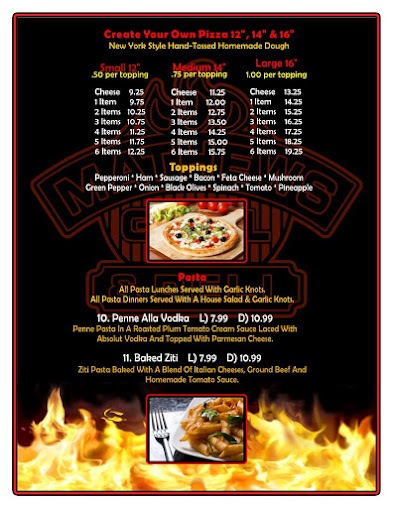 Menu Mathews Grill And Deli - 4