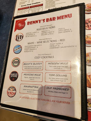 Menu Max And Benny's - 9