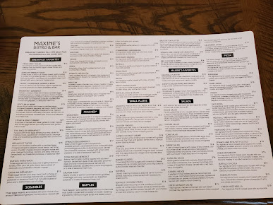Menu Maxines Bistro And Bar American Restaurant In Miami Beach - 3