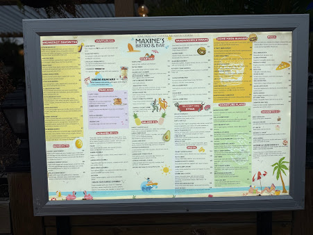 Menu Maxines Bistro And Bar American Restaurant In Miami Beach - 4