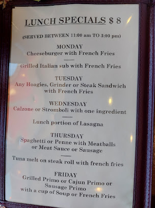 Menu Mazzellas Italian Restaurant - 4
