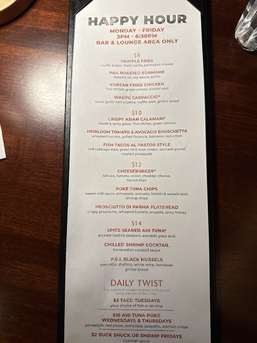 Menu Mccormick & Schmick's Seafood & Steaks - 3