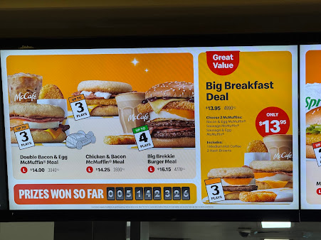 Menu Mcdonald's General Holmes Drive - 0
