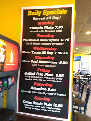 Menu Mean Wiener - 3