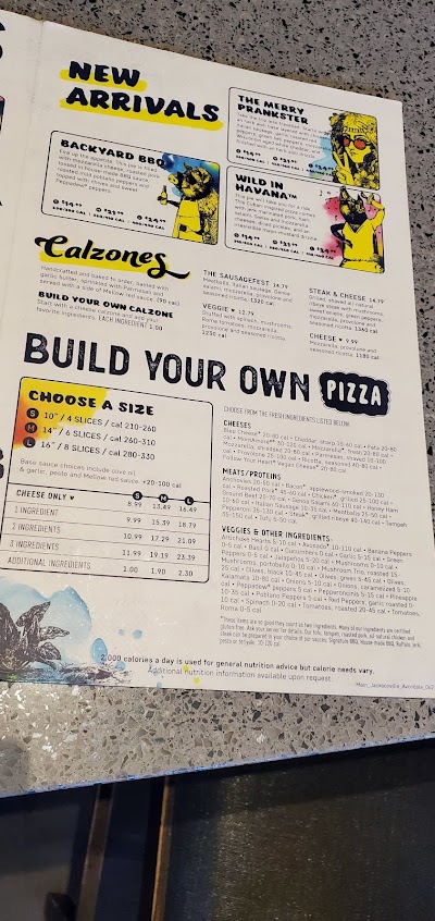 Menu Mellow Mushroom Jacksonville Avondale - 8