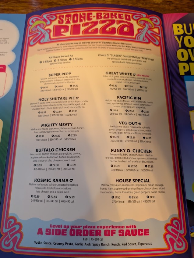 Menu Mellow Mushroom Oxford Anniston - 6
