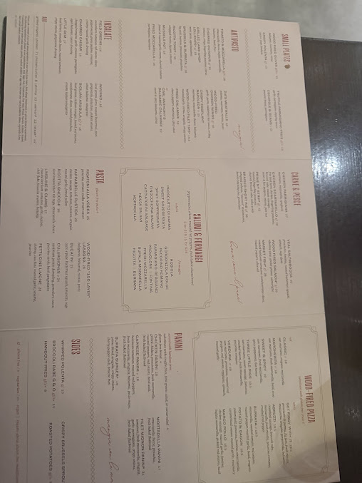 Menu Mercato Italian Kitchen And Bar - 7