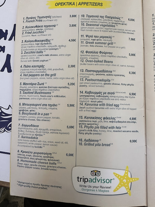 Menu Mermaids And Guys - 7