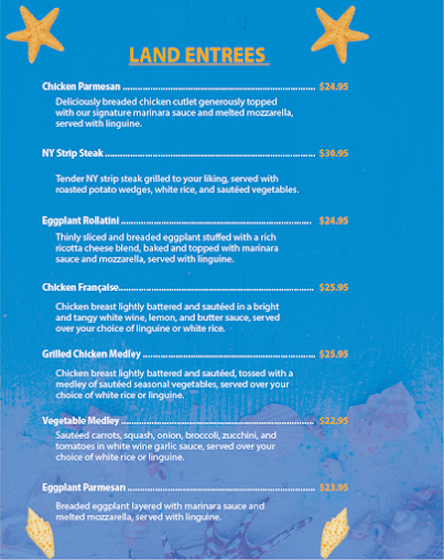 Menu Mermaids Restaurant - 0