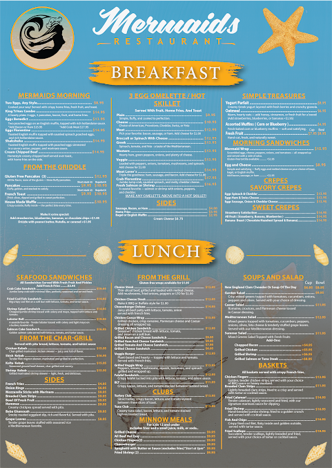 Menu Mermaids Restaurant - 2