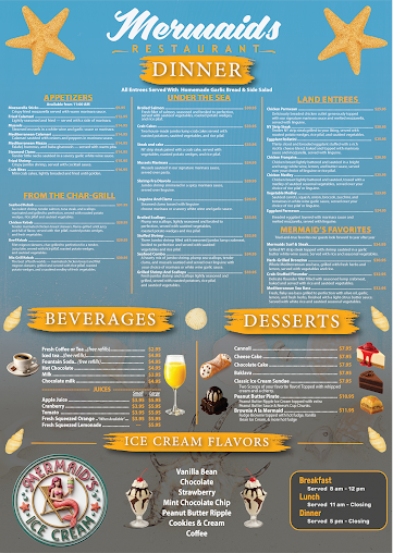 Menu Mermaids Restaurant - 4