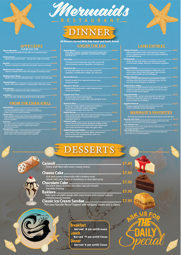 Menu Mermaids Restaurant - 5