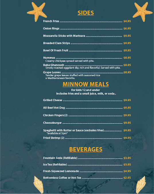 Menu Mermaids Restaurant - 7