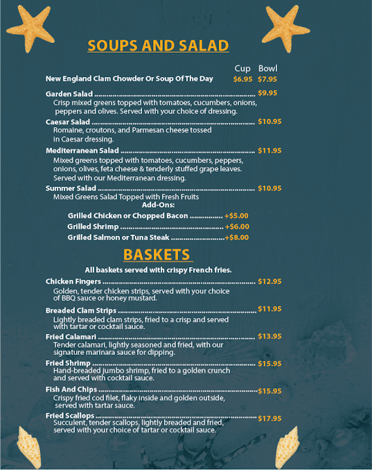 Menu Mermaids Restaurant - 9