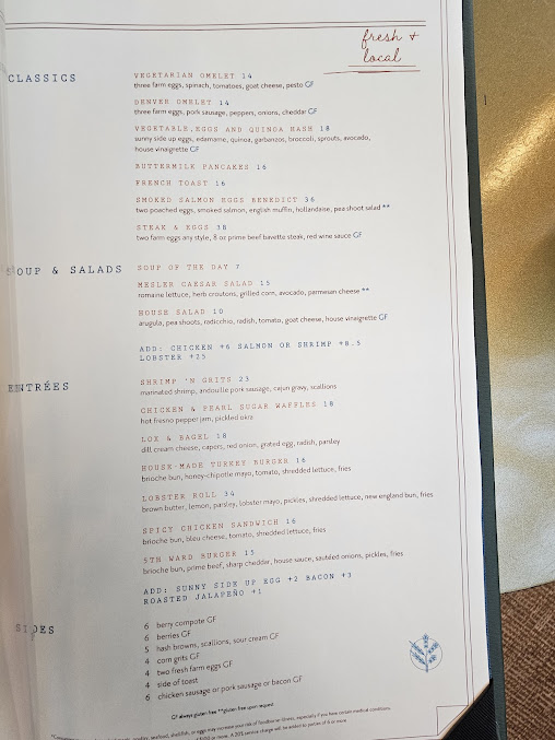 Menu Mesler Kitchen | Bar | Lounge - 2
