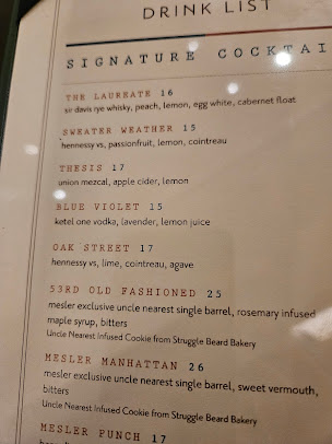 Menu Mesler Kitchen | Bar | Lounge - 4