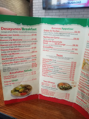 Menu Meson Del Taco Express - 0