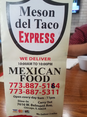 Menu Meson Del Taco Express - 1