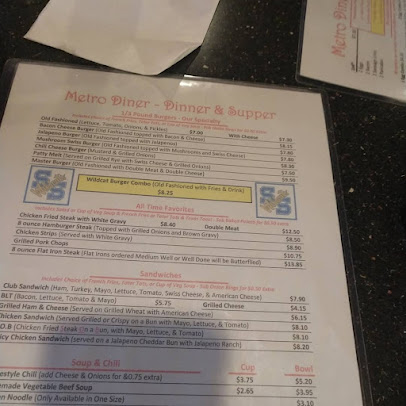 Menu Metro Diner - 7