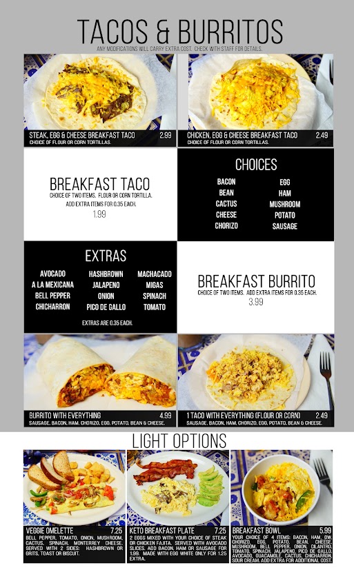 Menu Mexicano Bar Grill 3 - 16