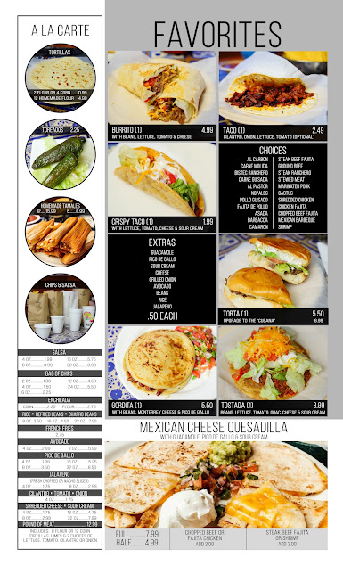 Menu Mexicano Bar Grill 3 - 17